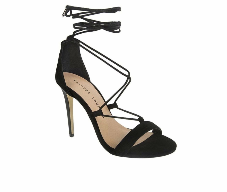 Stiletto Heels * | Brand New Women'S Chinese Laundry Jambi Dress Sandals Black