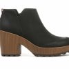 Heeled Boots * | Brand New Women'S Dr. Scholls Wishlist Platform Block Heel Booties Black