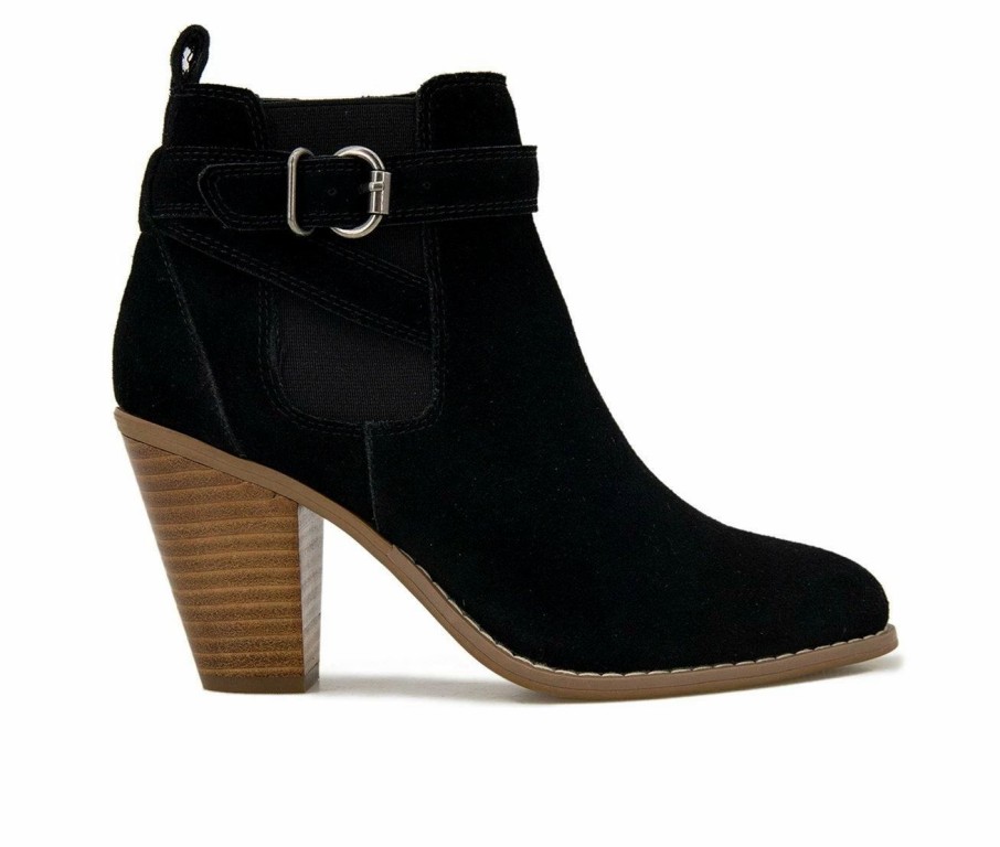 Heeled Boots * | Hot Sale Women'S Kensie Galvon Heeled Booties Black