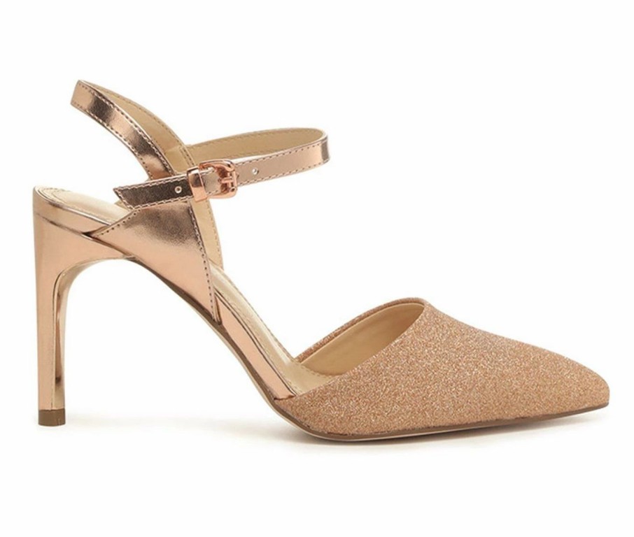 Stiletto Heels * | Brand New Women'S London Rag Sha Pumps Rose Gold