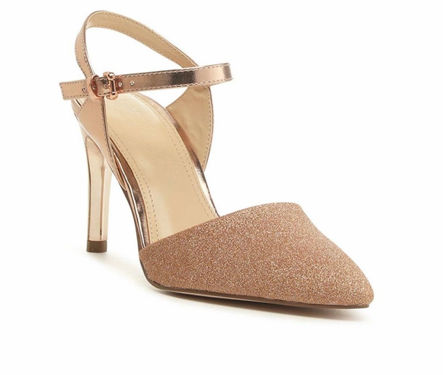 Stiletto Heels * | Brand New Women'S London Rag Sha Pumps Rose Gold