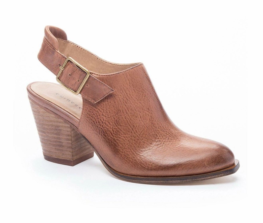 Heeled Boots * | Buy Women'S Chinese Laundry Katrina Booties Tobacco