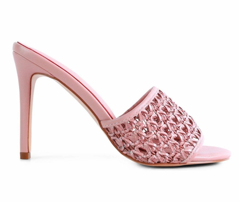 Stiletto Heels * | Discount Women'S Rag & Co Tease Dress Sandals Pink