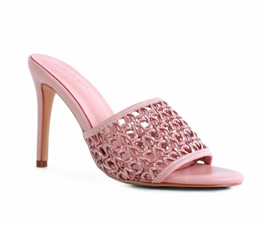 Stiletto Heels * | Discount Women'S Rag & Co Tease Dress Sandals Pink