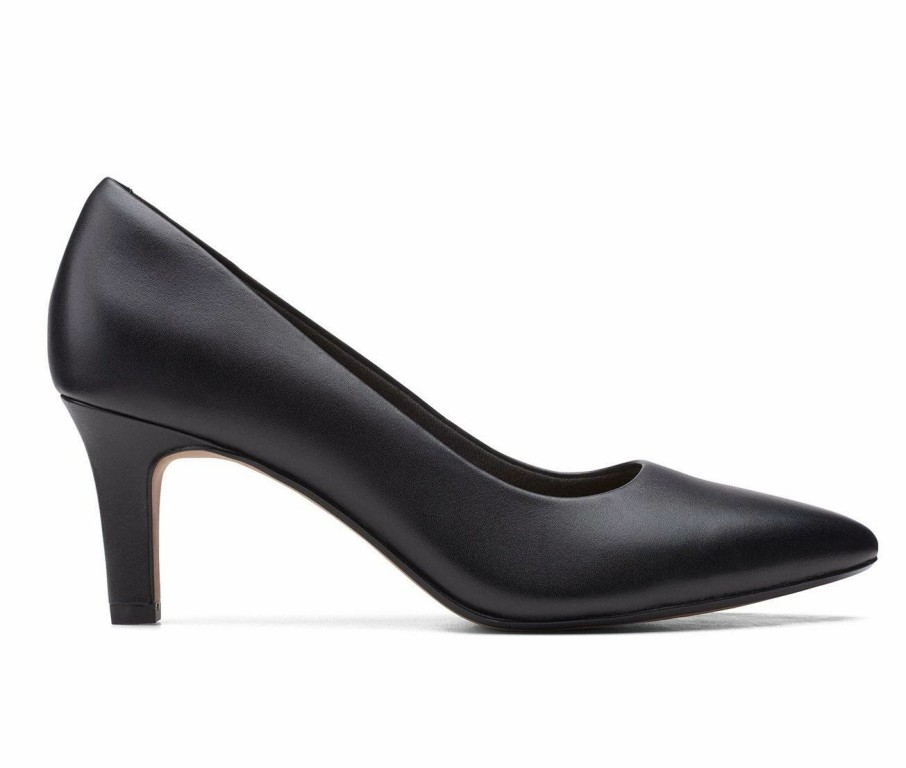 Pumps * | Deals Women'S Clarks Illeana Tulip Pumps Black