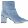 Heeled Boots * | Best Reviews Of Women'S Journee Collection Hazara Heeled Booties Blue