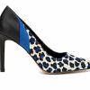 Pumps * | Cheap Women'S New York And Company Madison Exotic Pumps Black/Blue