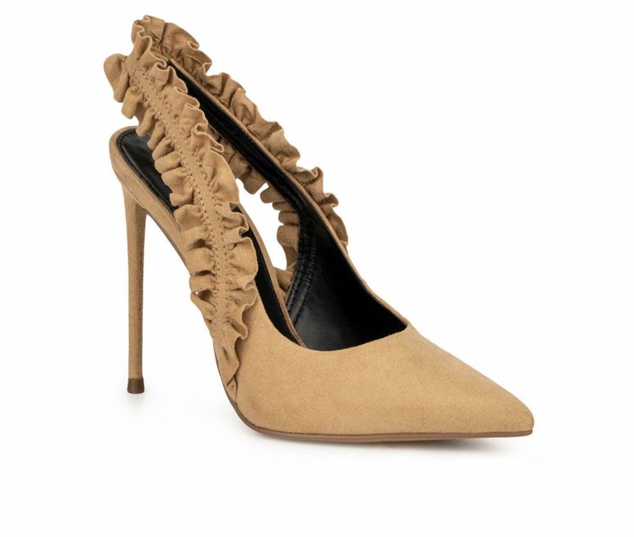 Pumps * | Cheap Women'S New York And Company Amora Pumps Nude