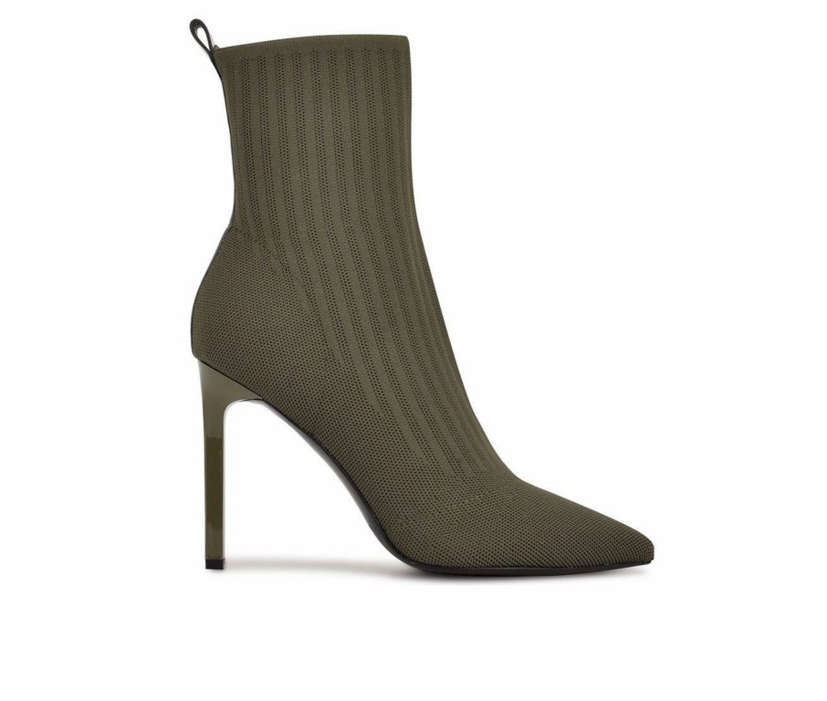 Ankle Boots And Booties * | Best Deal Women'S Nine West Teoy Booties Olive