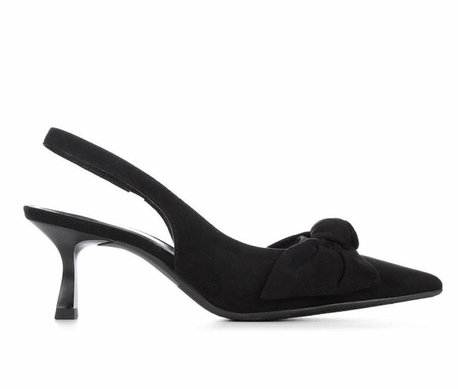 Pumps * | Cheap Women'S Delicious Francesca Pumps Black Micro