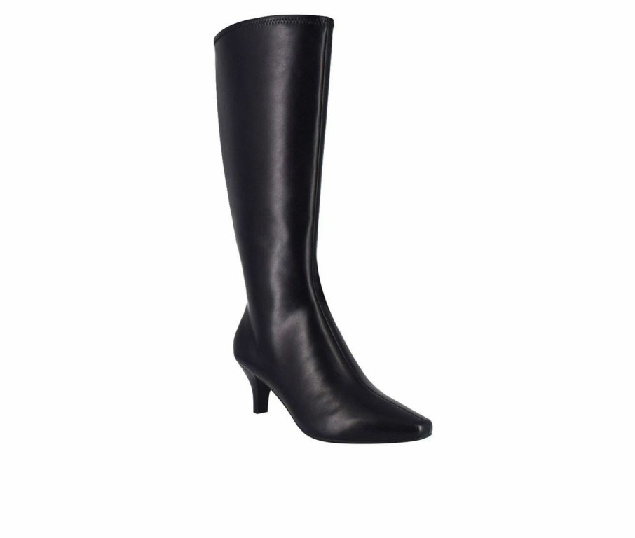 Knee High And Riding Boots * | New Women'S Impo Namora Sustainable Knee High Boots Black Pu