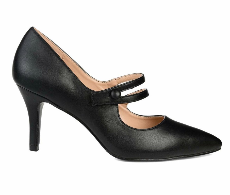 Pumps * | Top 10 Women'S Journee Collection Sidney Pumps Black