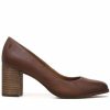 Pumps * | Promo Women'S Zodiac Gloria Pumps Cognac Brwn Lea