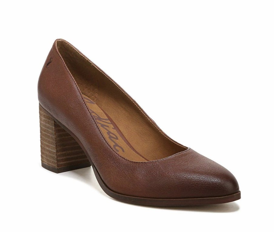 Pumps * | Promo Women'S Zodiac Gloria Pumps Cognac Brwn Lea