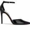 Stiletto Heels * | Outlet Women'S Nine West Faiz Stiletto Pumps Black Patent