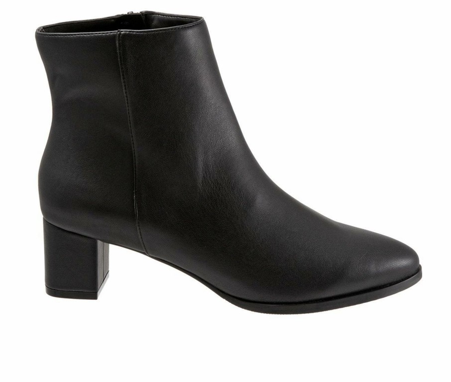 Ankle Boots And Booties * | Coupon Women'S Trotters Kim Booties Black