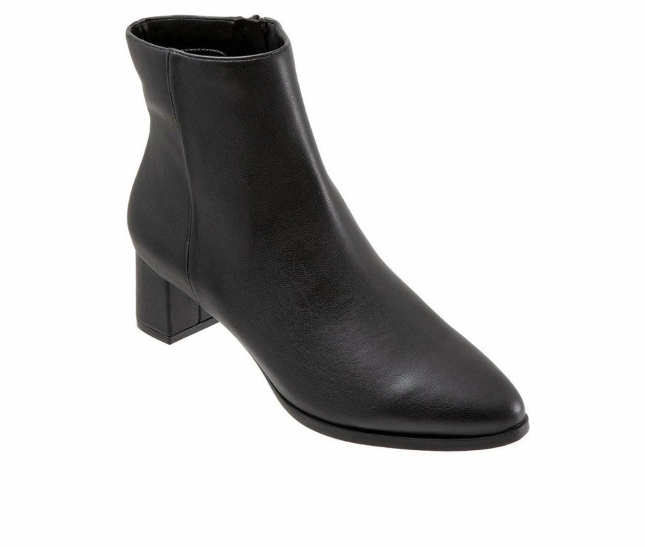 Ankle Boots And Booties * | Coupon Women'S Trotters Kim Booties Black