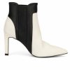 Ankle Boots And Booties * | Cheapest Women'S New York And Company Faye Booties Black/White