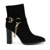 Heeled Boots * | Budget Women'S New York And Company Fallon Booties Black