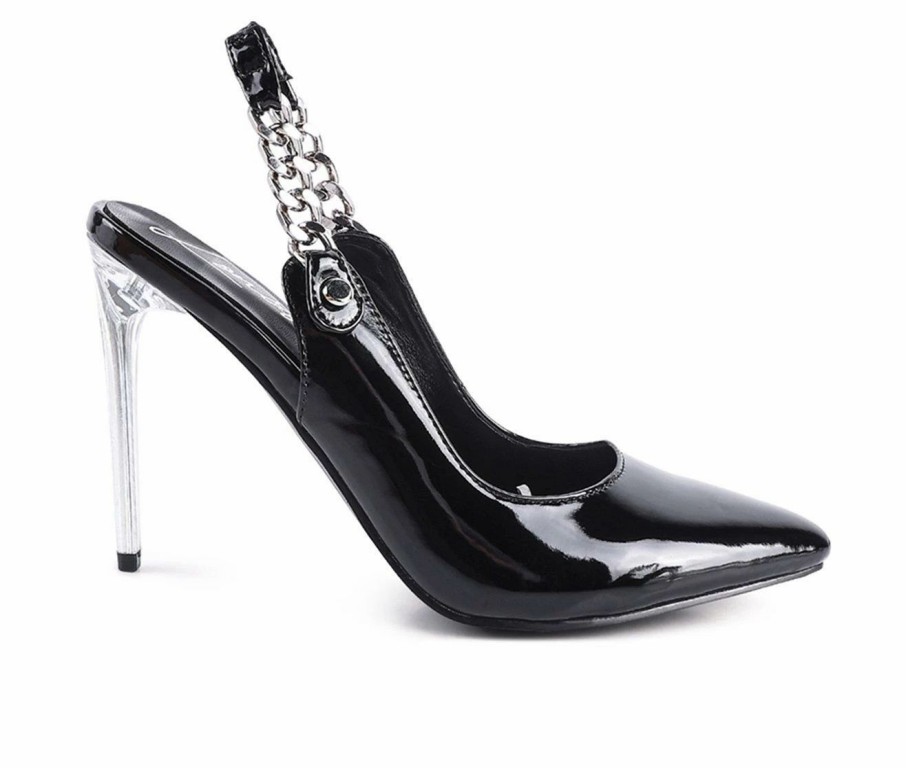 Stiletto Heels * | Best Deal Women'S London Rag Coveted Pumps Black