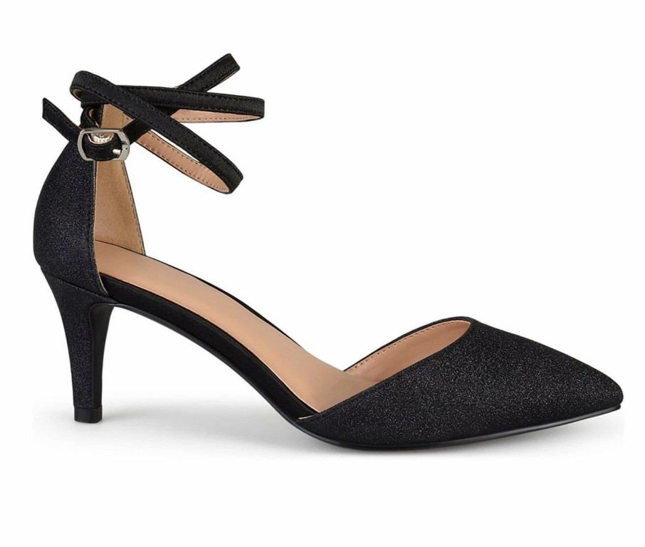 Pumps * | Wholesale Women'S Journee Collection Luela Special Occasion Shoes Black