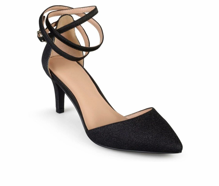 Pumps * | Wholesale Women'S Journee Collection Luela Special Occasion Shoes Black