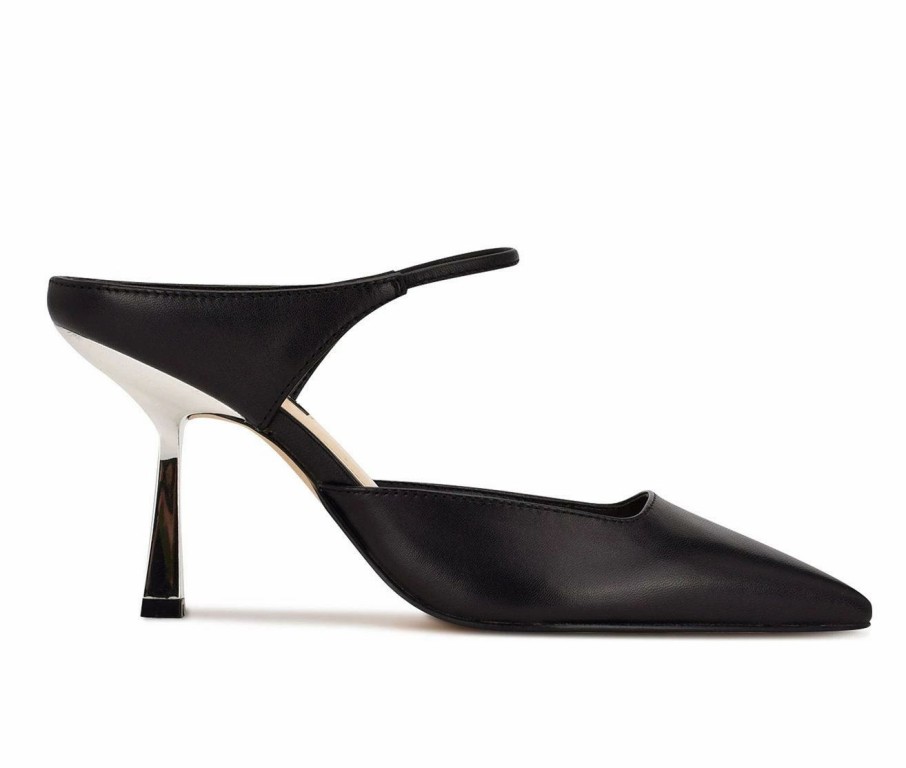 Pumps * | Coupon Women'S Nine West Madys Pumps Black Leather