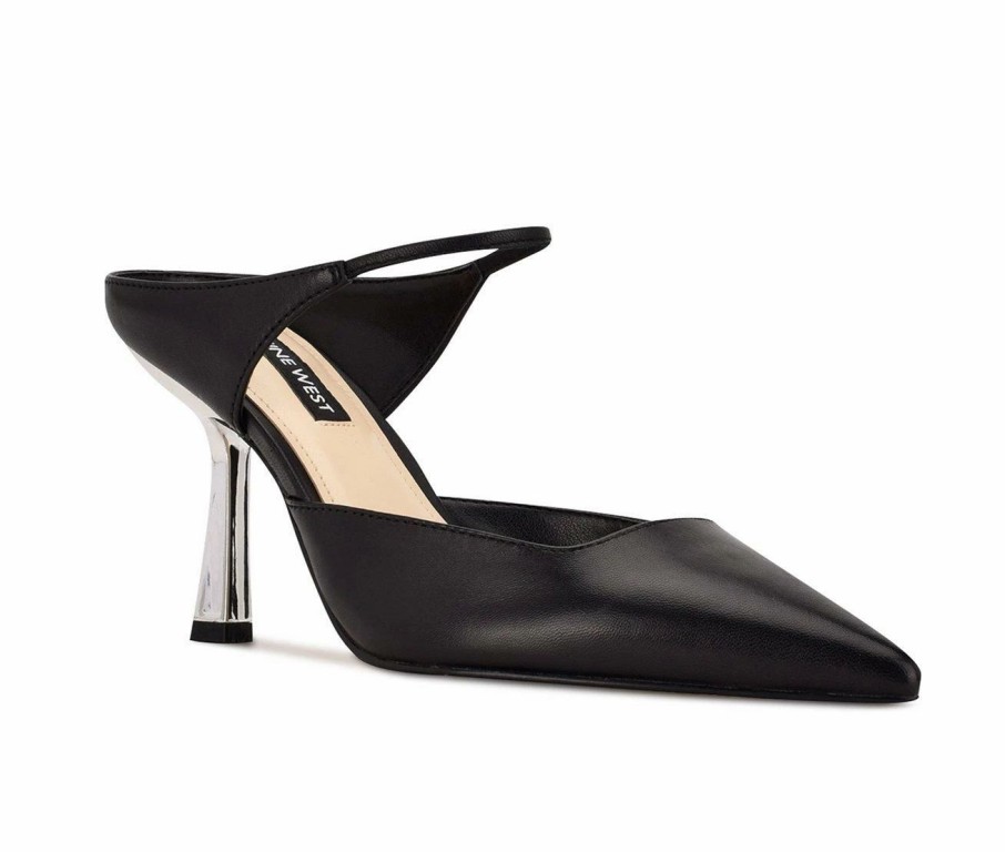 Pumps * | Coupon Women'S Nine West Madys Pumps Black Leather