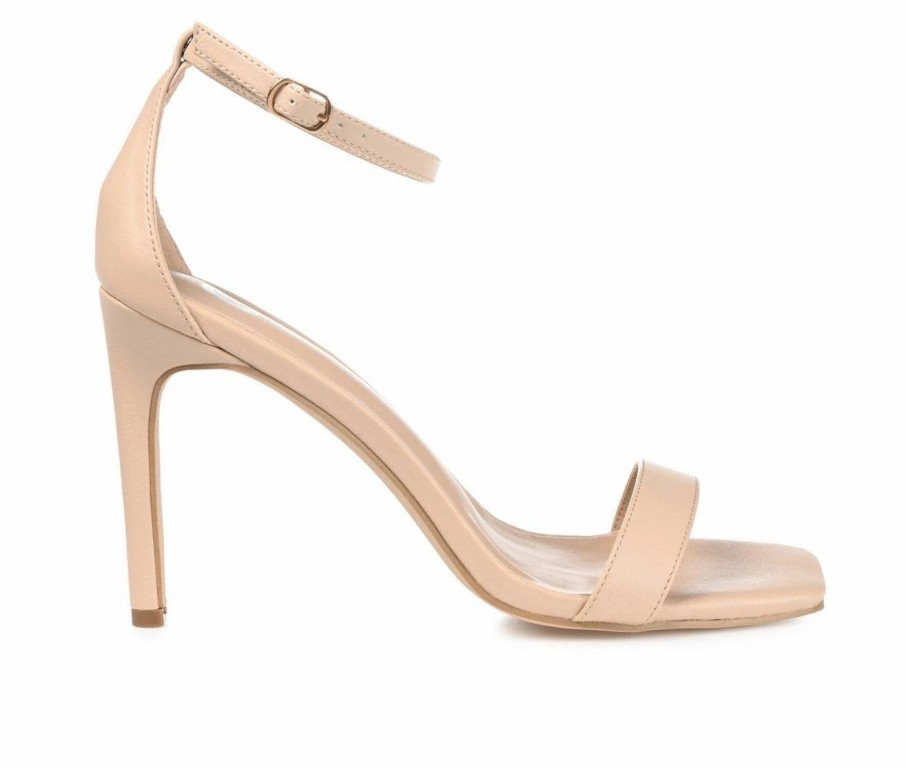 Stiletto Heels * | Wholesale Women'S Journee Collection Everton Dress Sandals Nude