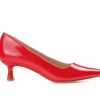 Pumps * | Outlet Women'S Journee Collection Celica Pumps Patent/Red