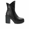 Heeled Boots * | Top 10 Women'S Journee Collection Jaquie Block Heel Booties Black