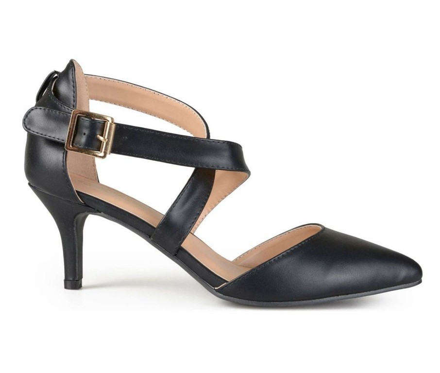 Pumps * | Brand New Women'S Journee Collection Riva Pumps Black