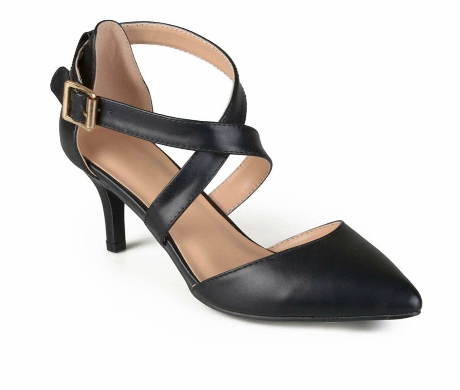 Pumps * | Brand New Women'S Journee Collection Riva Pumps Black