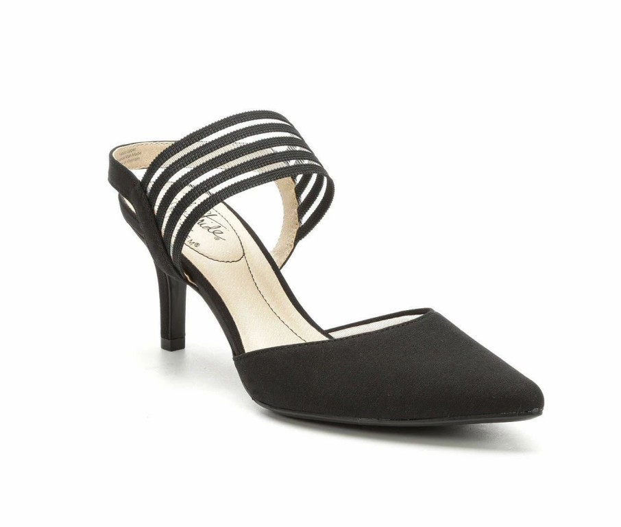 Pumps * | Cheapest Women'S Lifestride Sanya Pumps Black Micron