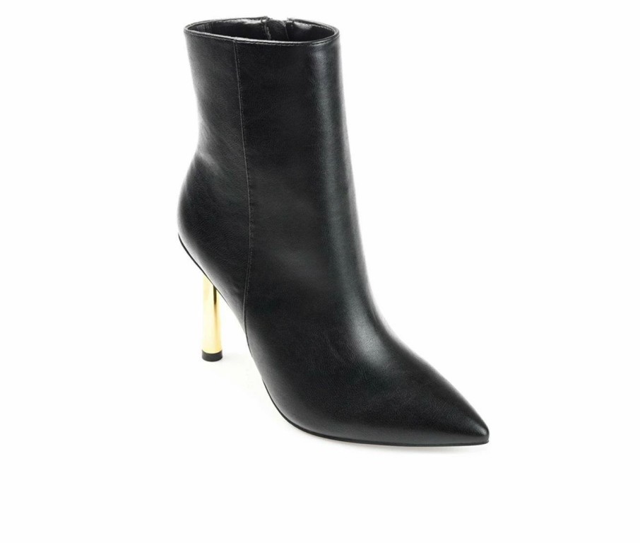 Stiletto Heels * | Best Sale Women'S Journee Collection Rorie Stiletto Booties Black