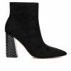 Heeled Boots * | Top 10 Women'S New York And Company Zhuri Heeled Booties Black