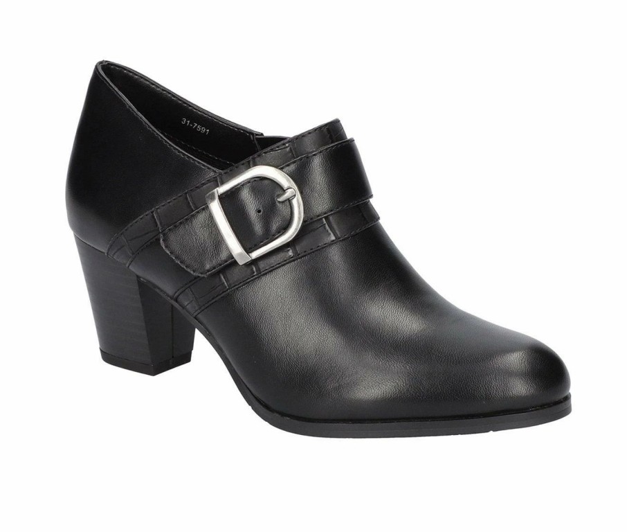 Ankle Boots And Booties * | New Women'S Easy Street Della Booties Black