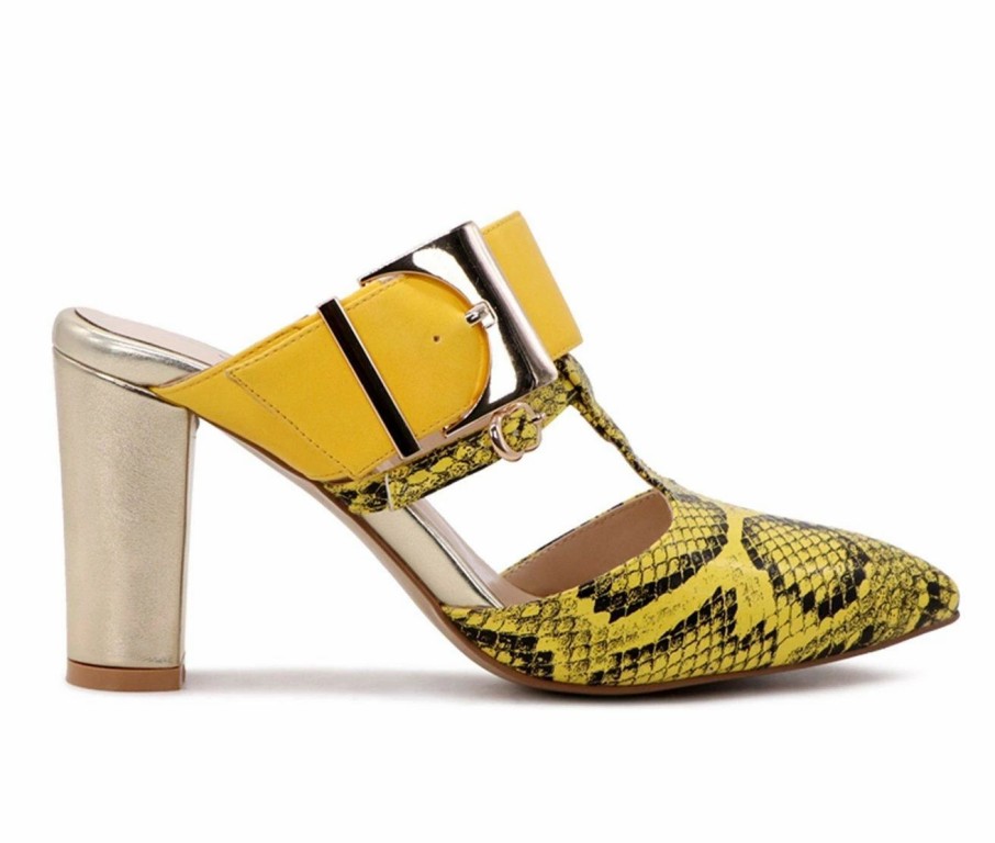 Pumps * | Best Reviews Of Women'S London Rag Dina Pumps Yellow