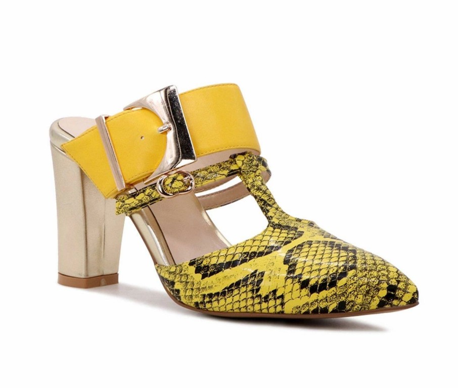 Pumps * | Best Reviews Of Women'S London Rag Dina Pumps Yellow