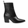 Heeled Boots * | Brand New Women'S Journee Signature Markka Booties Black