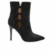 Stiletto Heels * | Buy Women'S Journee Collection Deandre Stiletto Booties Black