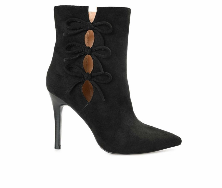 Stiletto Heels * | Buy Women'S Journee Collection Deandre Stiletto Booties Black