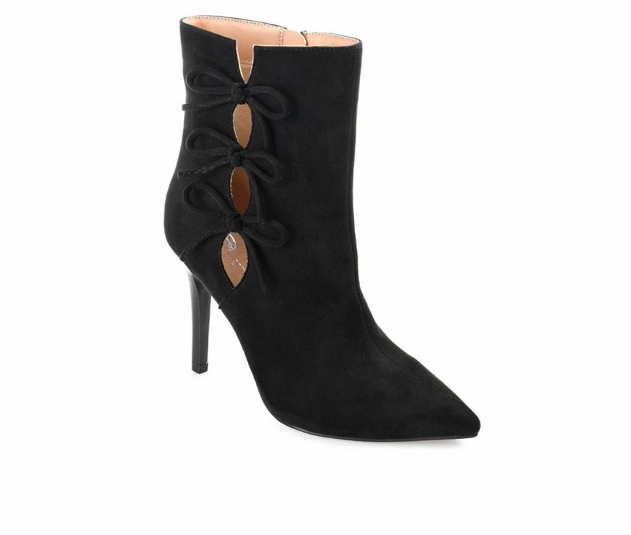 Stiletto Heels * | Buy Women'S Journee Collection Deandre Stiletto Booties Black