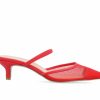 Pumps * | Hot Sale Women'S Journee Collection Allana Pumps Red