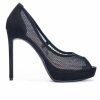 Stiletto Heels * | Wholesale Women'S Chinese Laundry Hallsy Peep Toe Stilettos Black