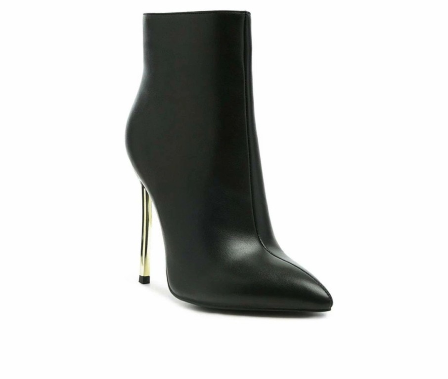 Ankle Boots And Booties * | Wholesale Women'S London Rag Siren Stiletto Ankle Bootie Black