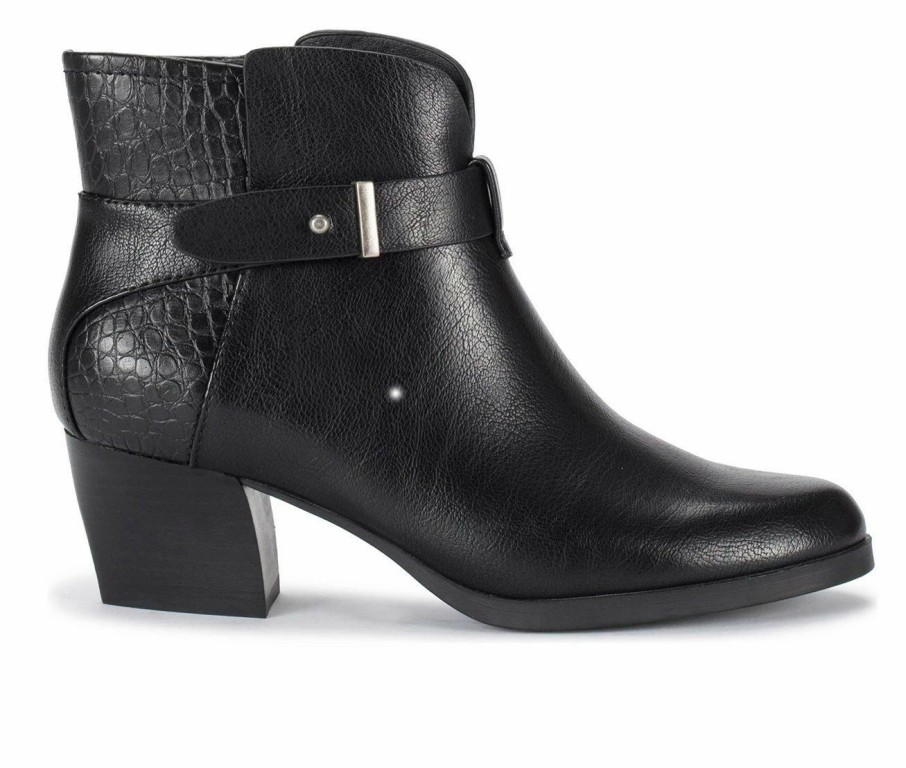 Heeled Boots * | Hot Sale Women'S Baretraps Lane Heeled Booties Black