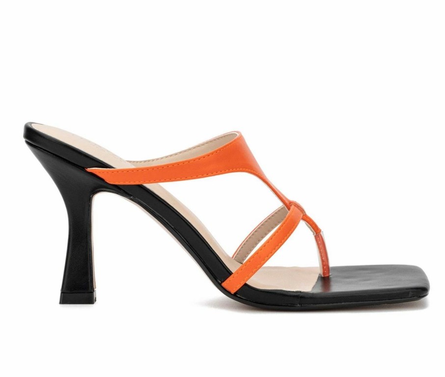 Stiletto Heels * | Budget Women'S Torgeis Aconite Stiletto Sandals Orange