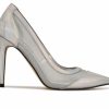 Pumps * | Best Deal Women'S Nine West Francy Pumps Silver