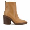 Heeled Boots * | Brand New Women'S Kensie Klinton Heeled Booties Lt Tan